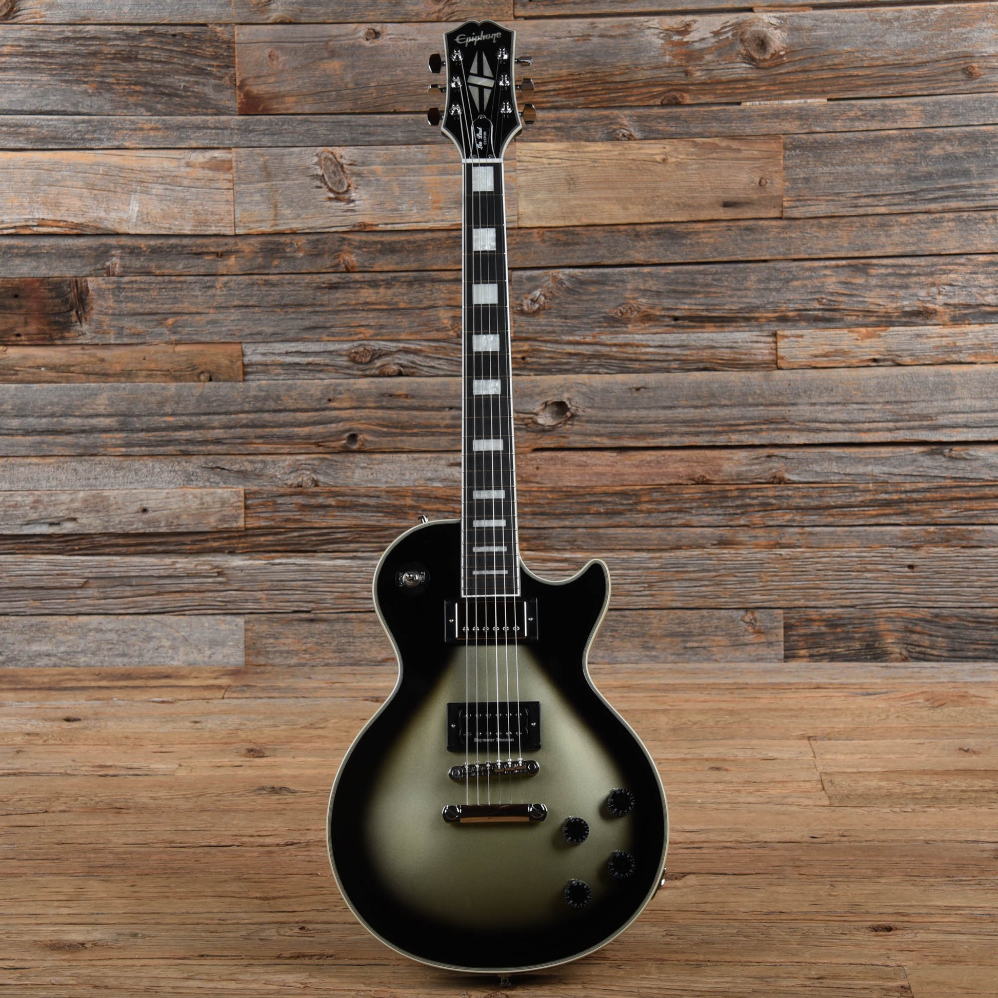 Epiphone Adam Jones Les Paul Custom Art Collection "The Berserk" SIlverburst 2022 Electric Guitars / Solid Body
