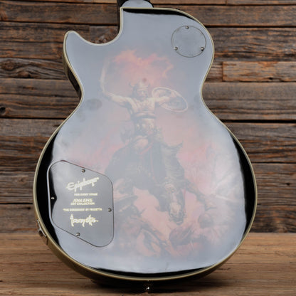 Epiphone Adam Jones Les Paul Custom Art Collection "The Berserk" SIlverburst 2022 Electric Guitars / Solid Body