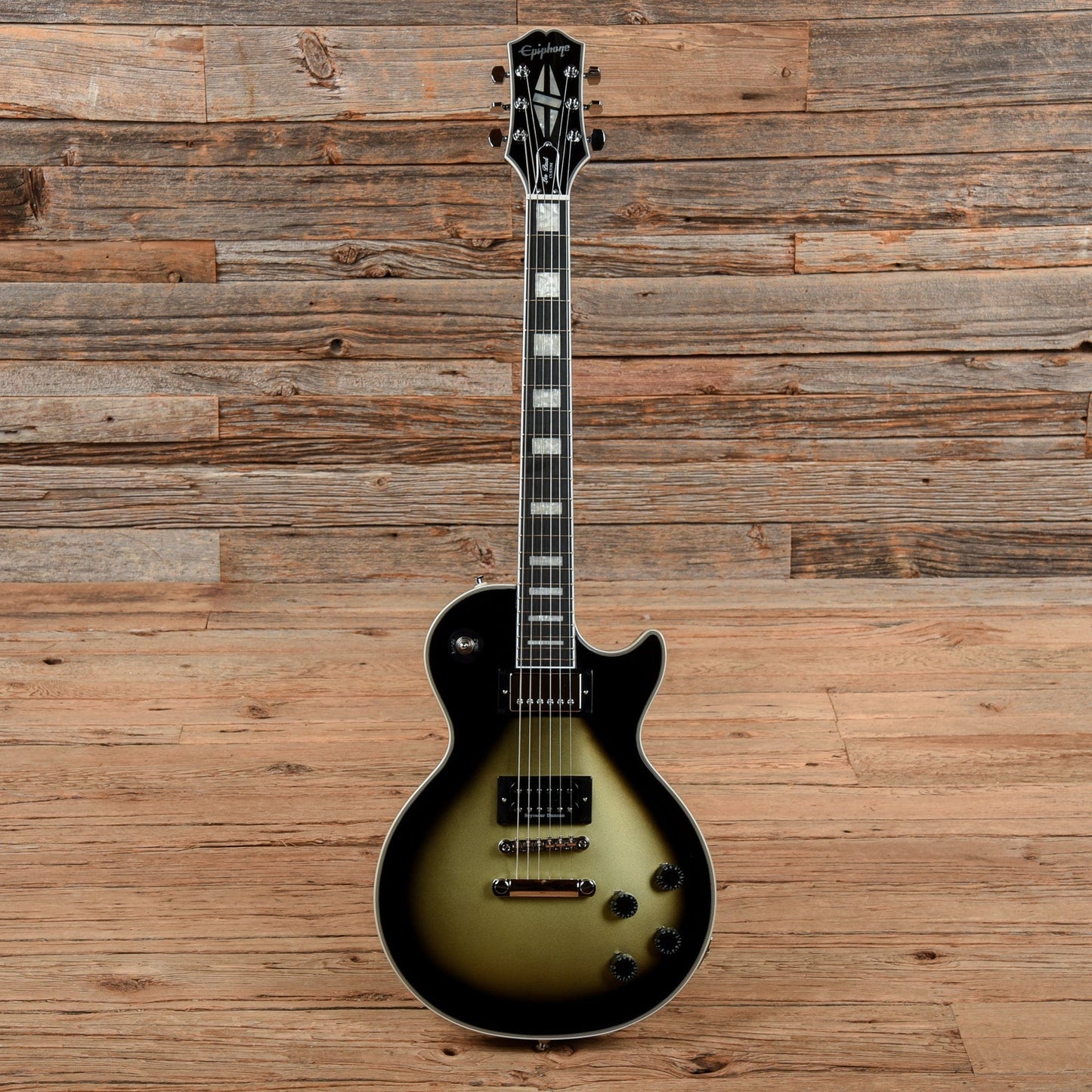 Epiphone Adam Jones Signature Art Series Les Paul Custom Frazetta "The Berserker" / Silverburst 2022 Electric Guitars / Solid Body