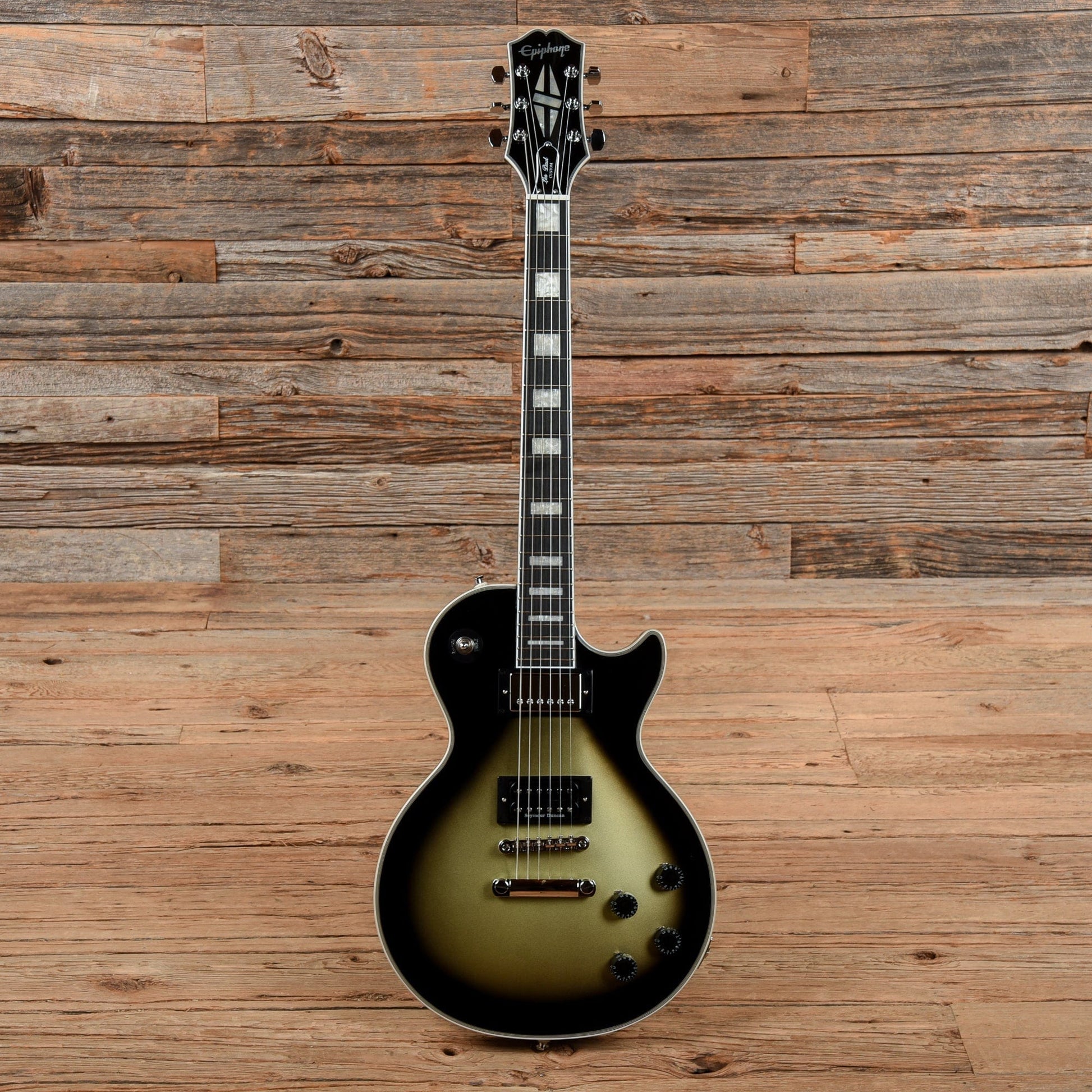 Epiphone Adam Jones Signature Art Series Les Paul Custom Frazetta "The Berserker" / Silverburst 2022 Electric Guitars / Solid Body