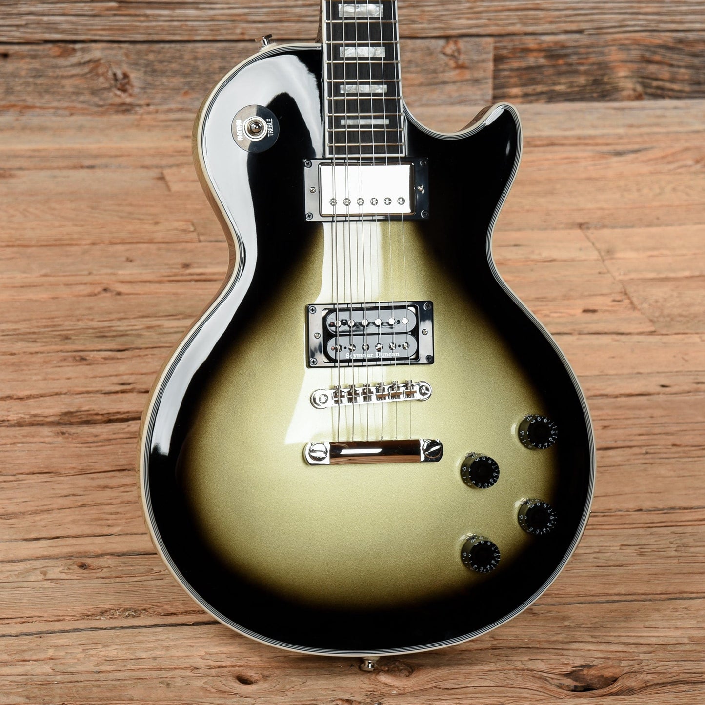 Epiphone Adam Jones Signature Art Series Les Paul Custom Frazetta "The Berserker" / Silverburst 2022 Electric Guitars / Solid Body