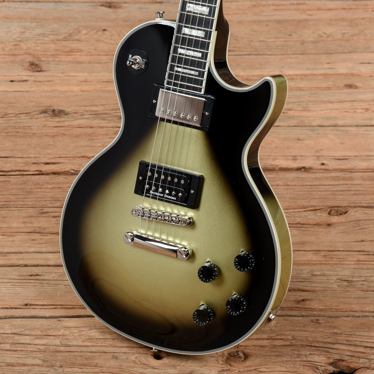 Epiphone Adam Jones Signature Art Series Les Paul Custom Frazetta "The Berserker" / Silverburst Electric Guitars / Solid Body