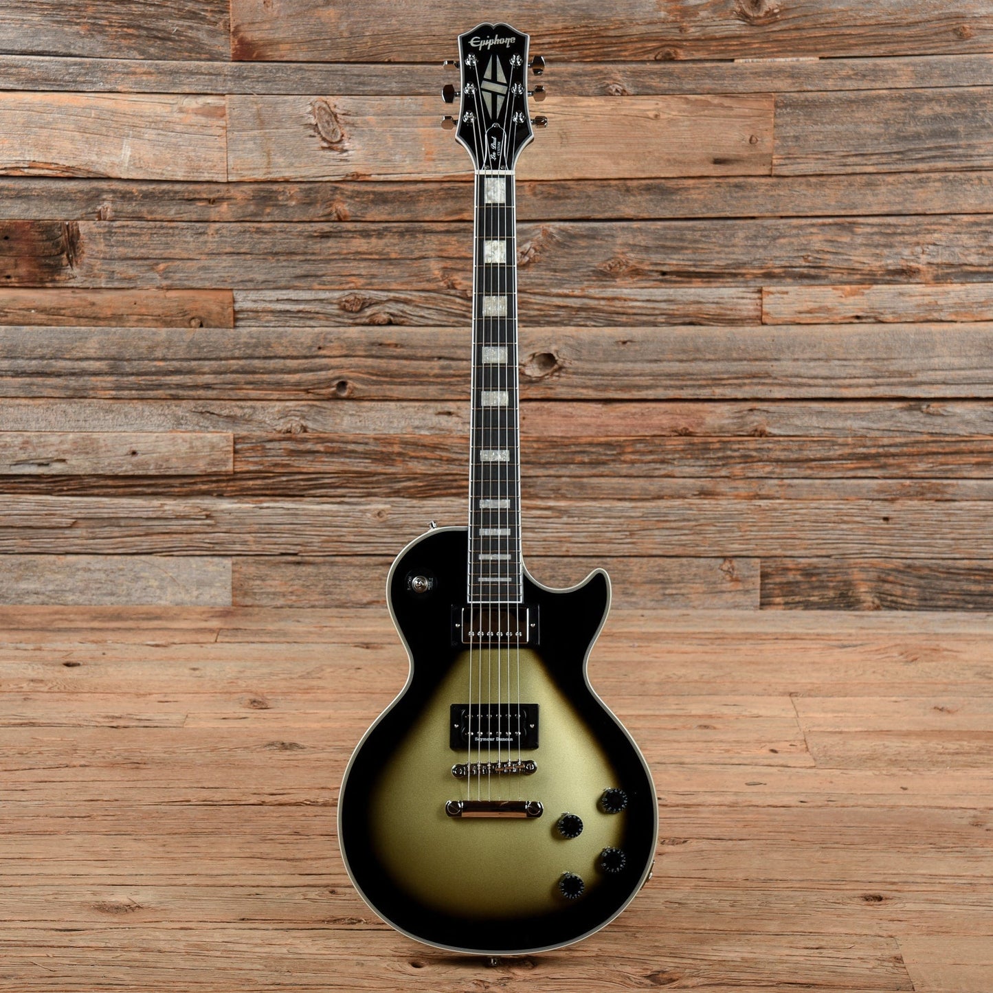 Epiphone Adam Jones Signature Art Series Les Paul Custom Frazetta "The Berserker" / Silverburst Electric Guitars / Solid Body