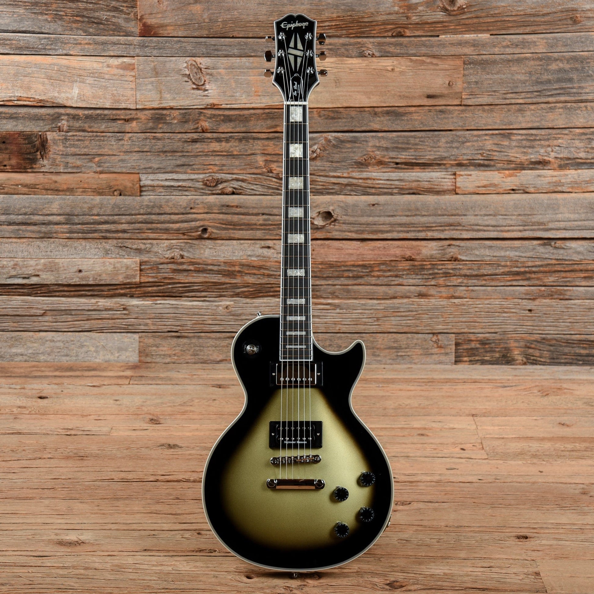 Epiphone Adam Jones Signature Art Series Les Paul Custom Frazetta "The Berserker" / Silverburst Electric Guitars / Solid Body