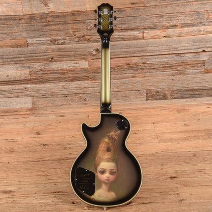Epiphone Adam Jones Signature Art Series Les Paul Custom "Veil of Bees" Silverburst 2023 Electric Guitars / Solid Body