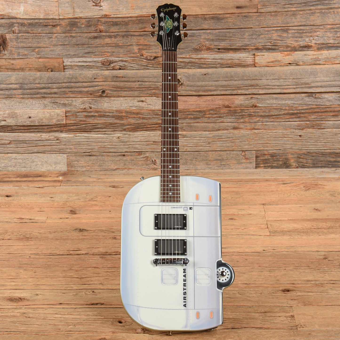 Epiphone Airscreamer Silver 2003 Electric Guitars / Solid Body