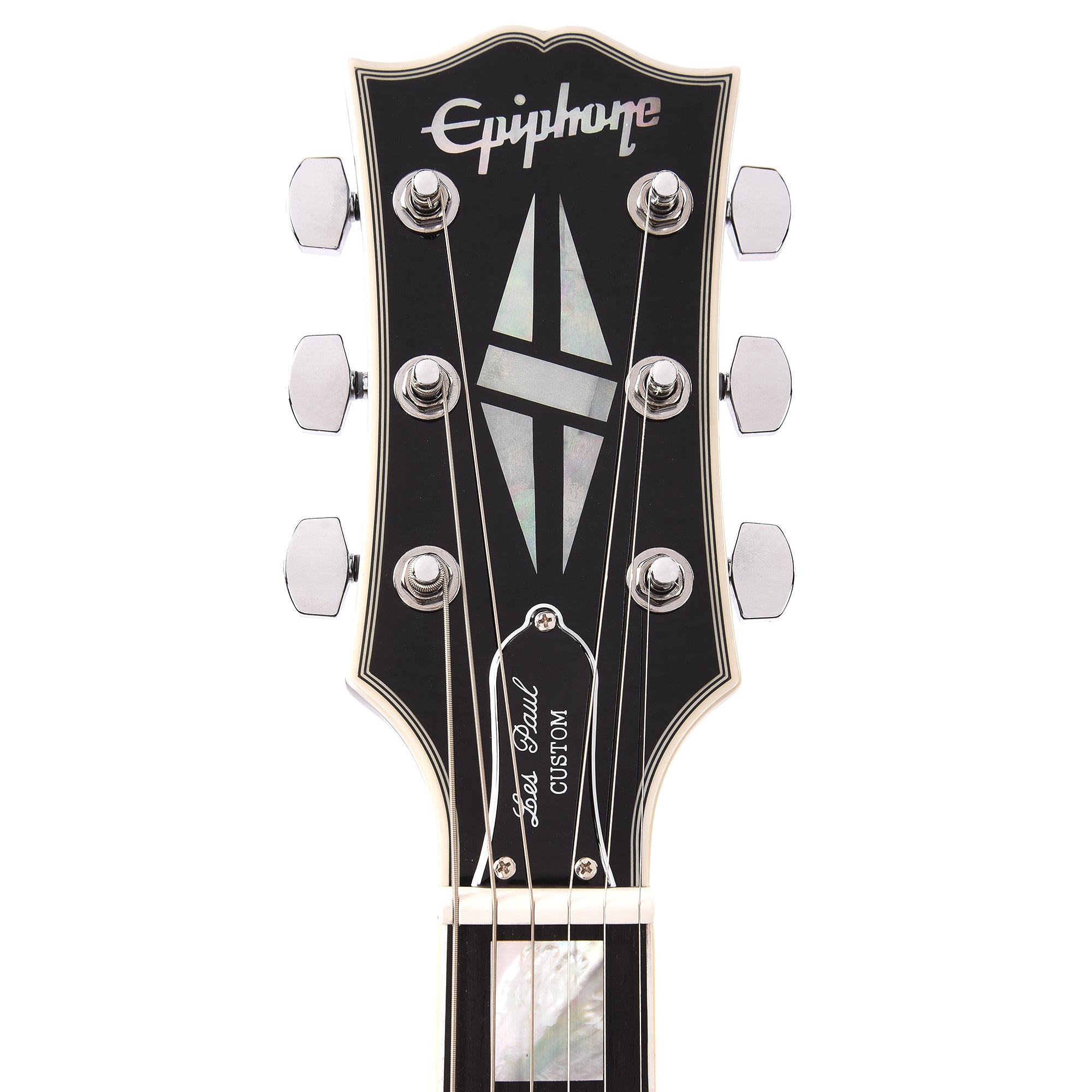 Epiphone Artist Adam Jones 1979 Les Paul Custom Antique Silverburst Electric Guitars / Solid Body