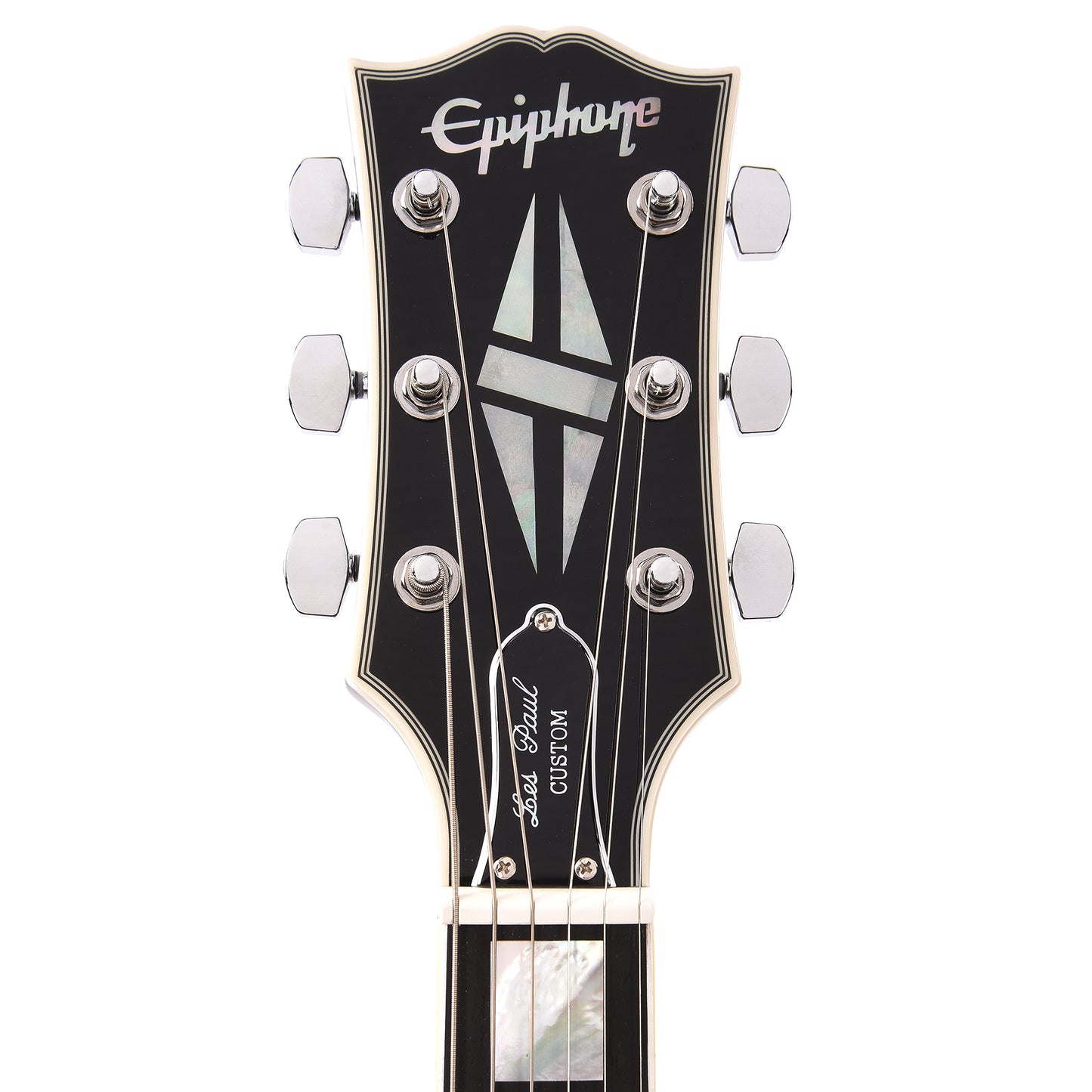 Epiphone Artist Adam Jones 1979 Les Paul Custom Antique Silverburst Electric Guitars / Solid Body