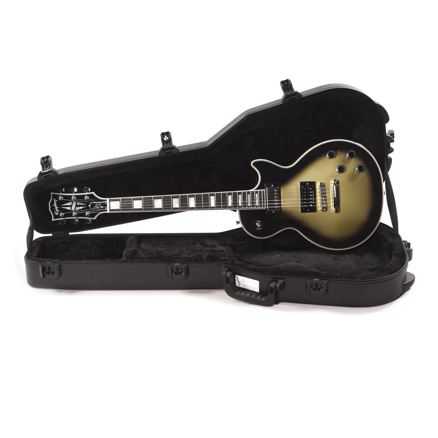Epiphone Artist Adam Jones 1979 Les Paul Custom Antique Silverburst Electric Guitars / Solid Body