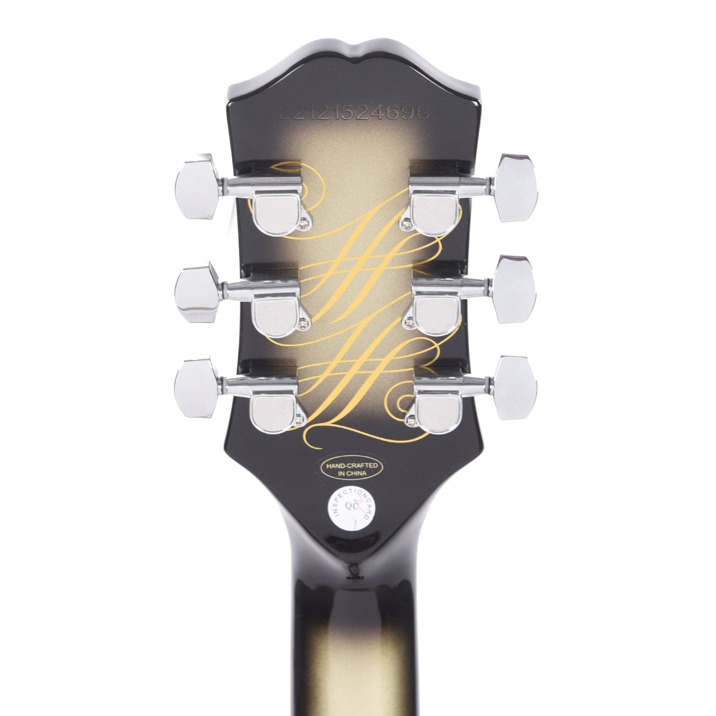 Epiphone Artist Adam Jones Les Paul Custom Art Collection Julie Heffernan's "Study For Self Portrait with Rose Skirt and a Mouse" Antique Silverburst Electric Guitars / Solid Body