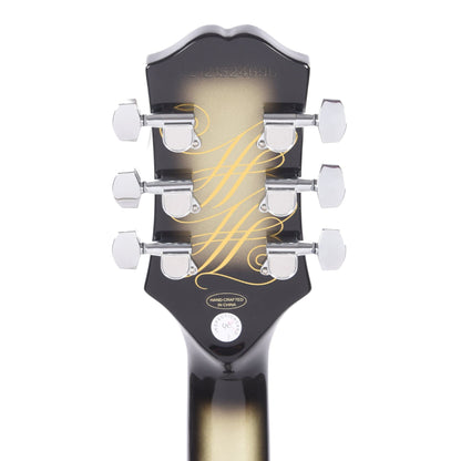 Epiphone Artist Adam Jones Les Paul Custom Art Collection Julie Heffernan's "Study For Self Portrait with Rose Skirt and a Mouse" Antique Silverburst Electric Guitars / Solid Body