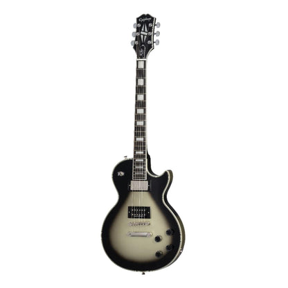 Epiphone Artist Adam Jones Les Paul Custom Art Collection Korin Faught's "Sensation" Antique Silverburst Electric Guitars / Solid Body