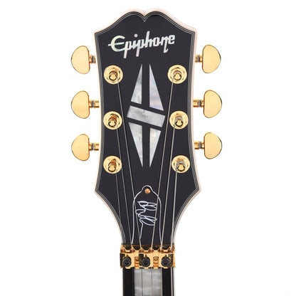 Epiphone Artist Alex Lifeson Les Paul Custom Axcess LEFTY Quilt Ruby Electric Guitars / Solid Body