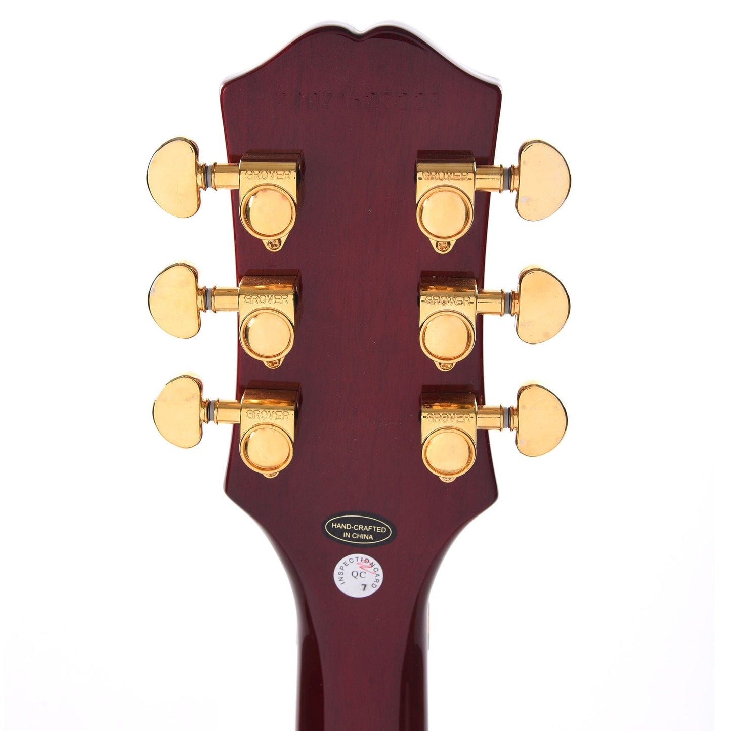 Epiphone Artist Alex Lifeson Les Paul Custom Axcess LEFTY Quilt Ruby Electric Guitars / Solid Body