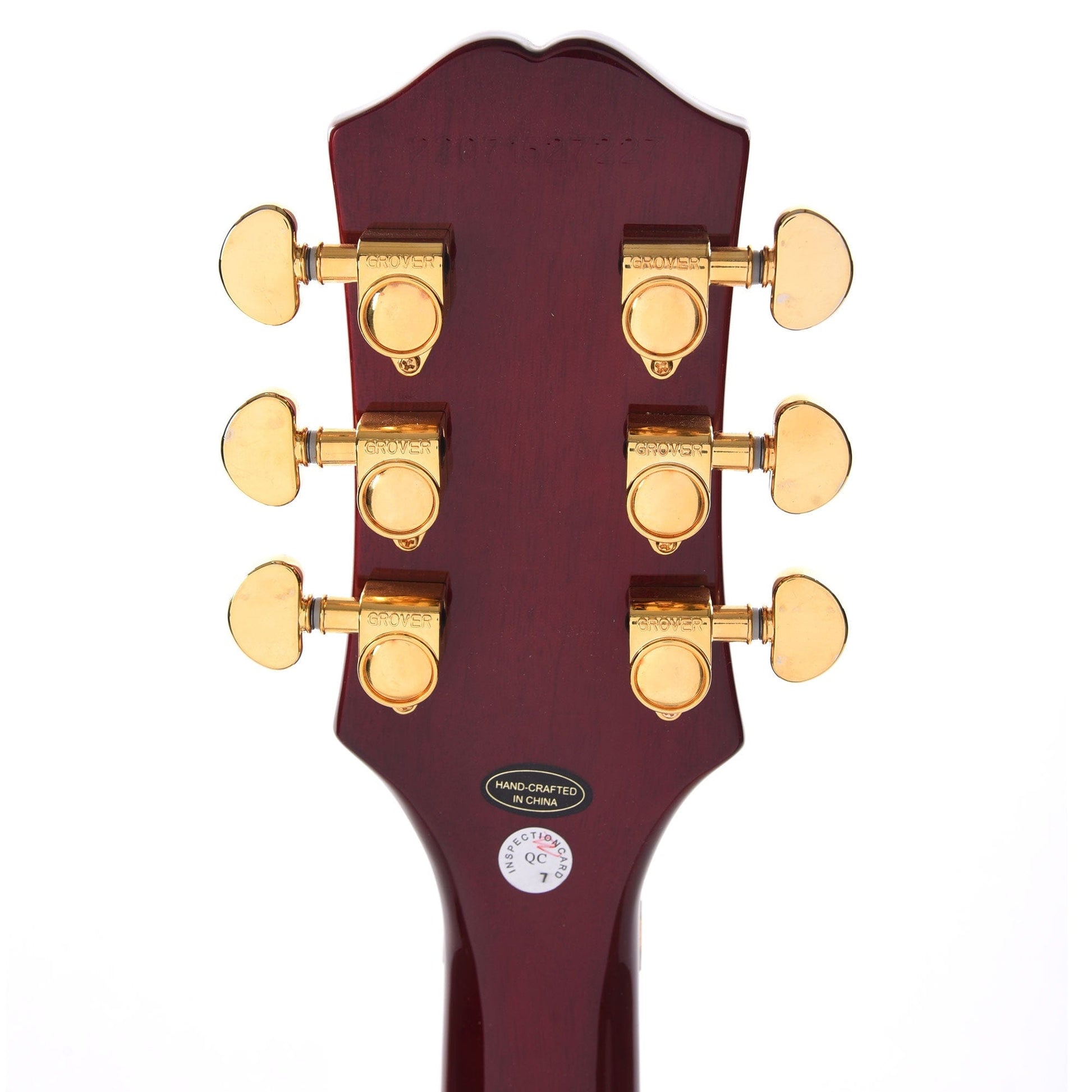 Epiphone Artist Alex Lifeson Les Paul Custom Axcess LEFTY Quilt Ruby Electric Guitars / Solid Body