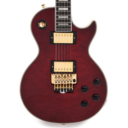 Epiphone Artist Alex Lifeson Les Paul Custom Axcess Quilt Ruby Electric Guitars / Solid Body