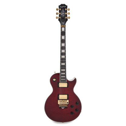Epiphone Artist Alex Lifeson Les Paul Custom Axcess Quilt Ruby Electric Guitars / Solid Body