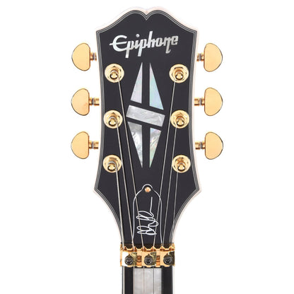 Epiphone Artist Alex Lifeson Les Paul Custom Axcess Quilt Ruby Electric Guitars / Solid Body