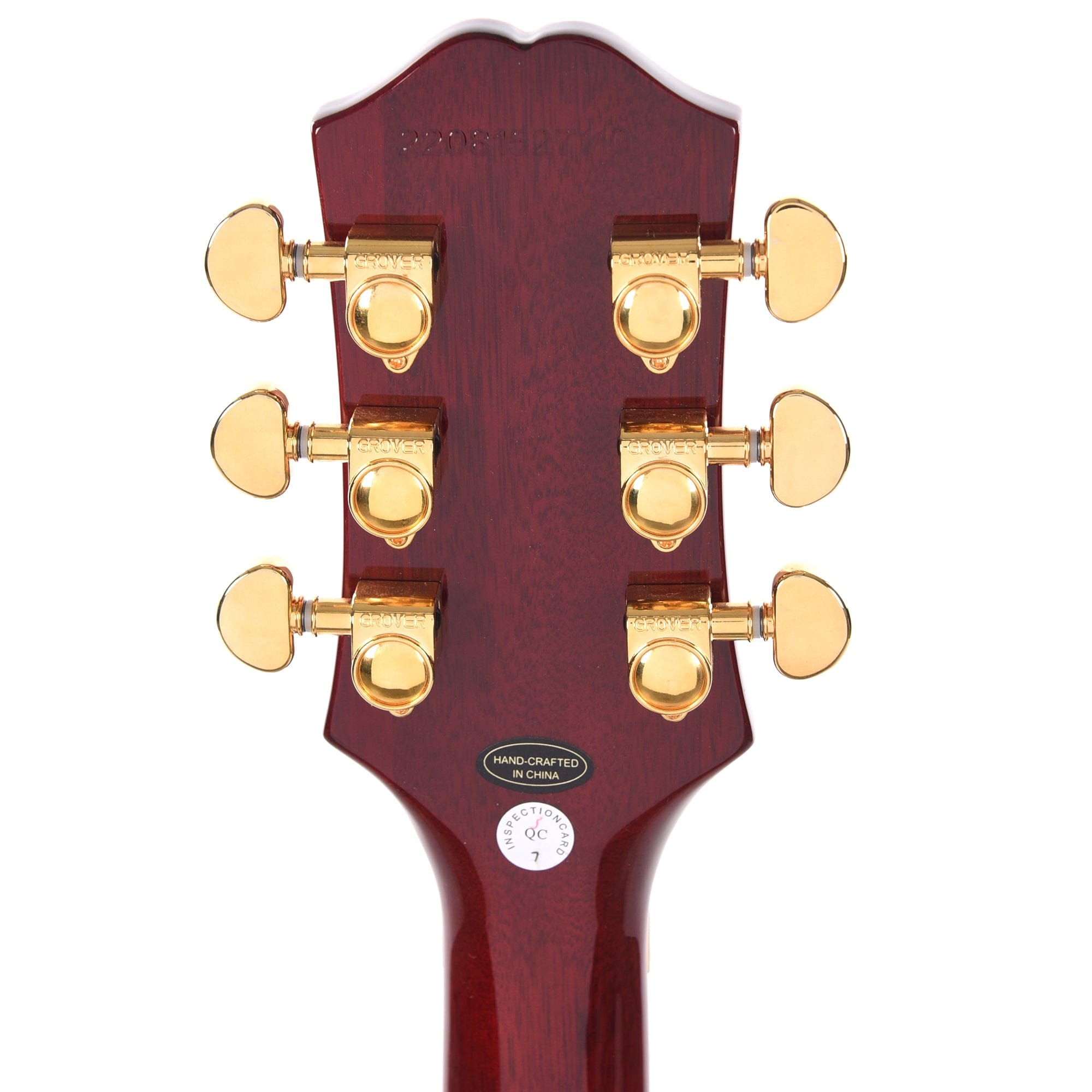 Epiphone Artist Alex Lifeson Les Paul Custom Axcess Quilt Ruby Electric Guitars / Solid Body