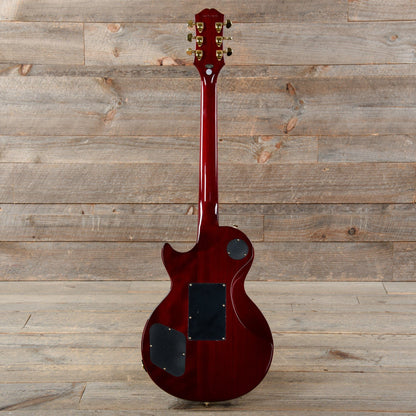 Epiphone Artist Alex Lifeson Les Paul Custom Axcess Quilt Ruby Electric Guitars / Solid Body