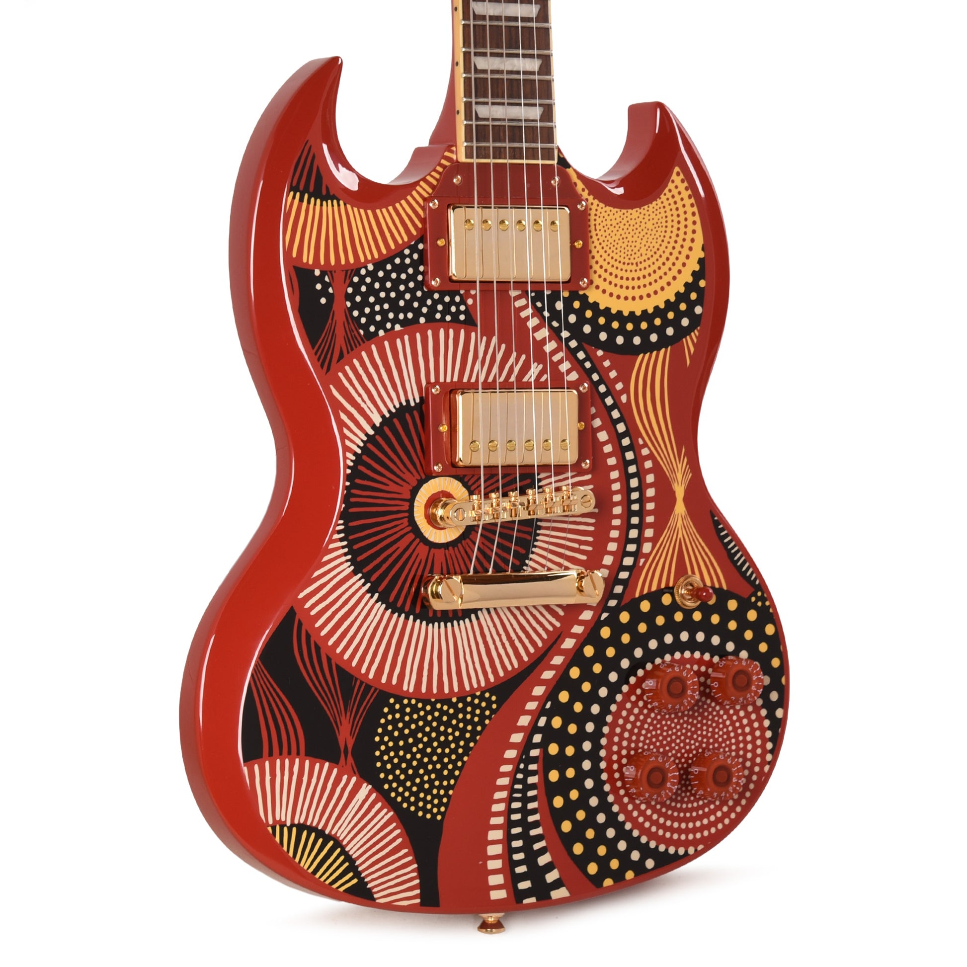 Epiphone Artist Fatoumata Diawara SG Ember Red Electric Guitars / Solid Body