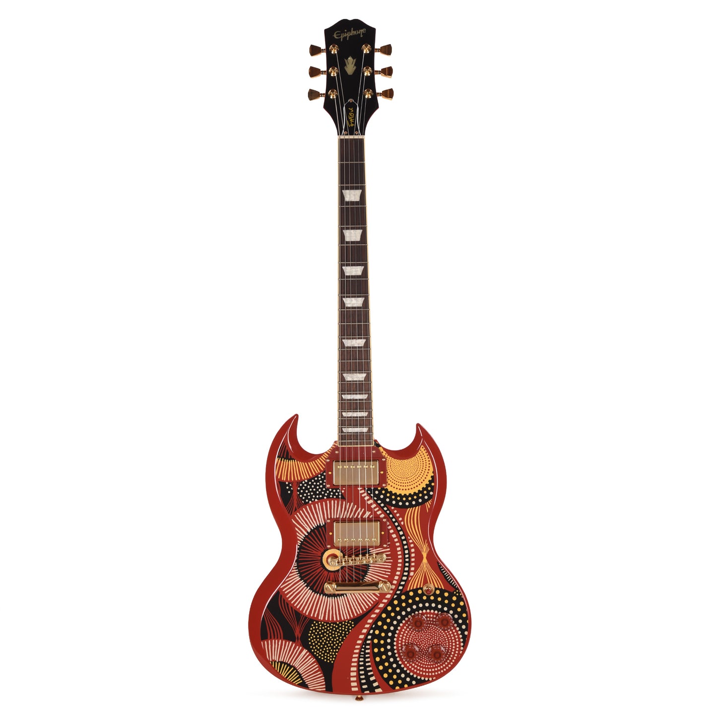 Epiphone Artist Fatoumata Diawara SG Ember Red Electric Guitars / Solid Body