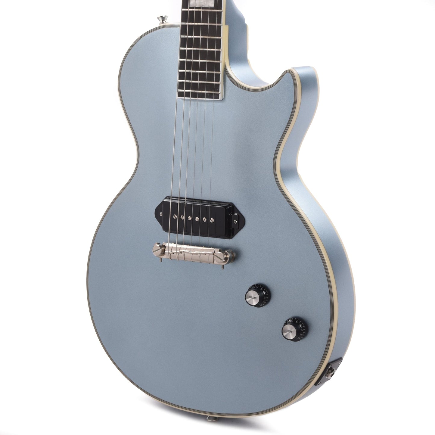 Epiphone Artist Jared James Nichols "Blues Power" Les Paul Custom Pelham Blue Electric Guitars / Solid Body