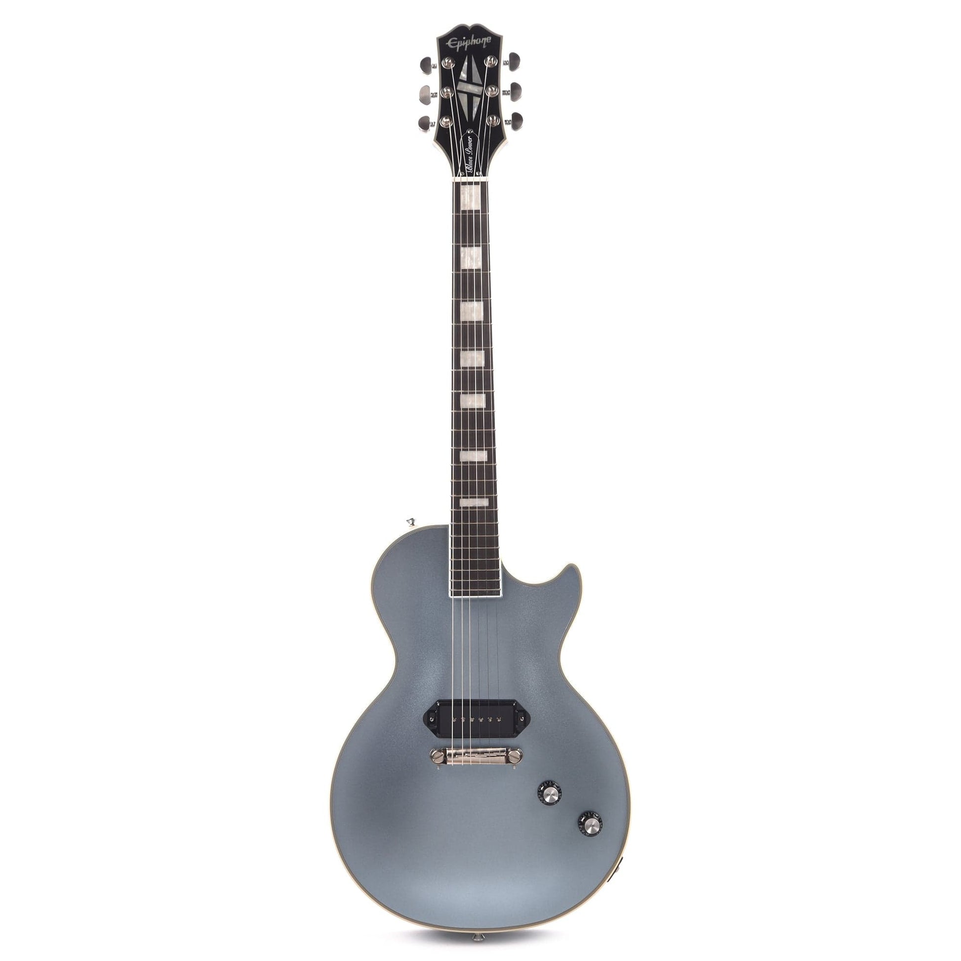 Epiphone Artist Jared James Nichols "Blues Power" Les Paul Custom Pelham Blue Electric Guitars / Solid Body