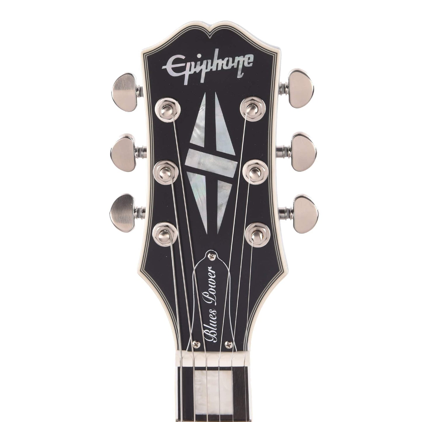 Epiphone Artist Jared James Nichols "Blues Power" Les Paul Custom Pelham Blue Electric Guitars / Solid Body