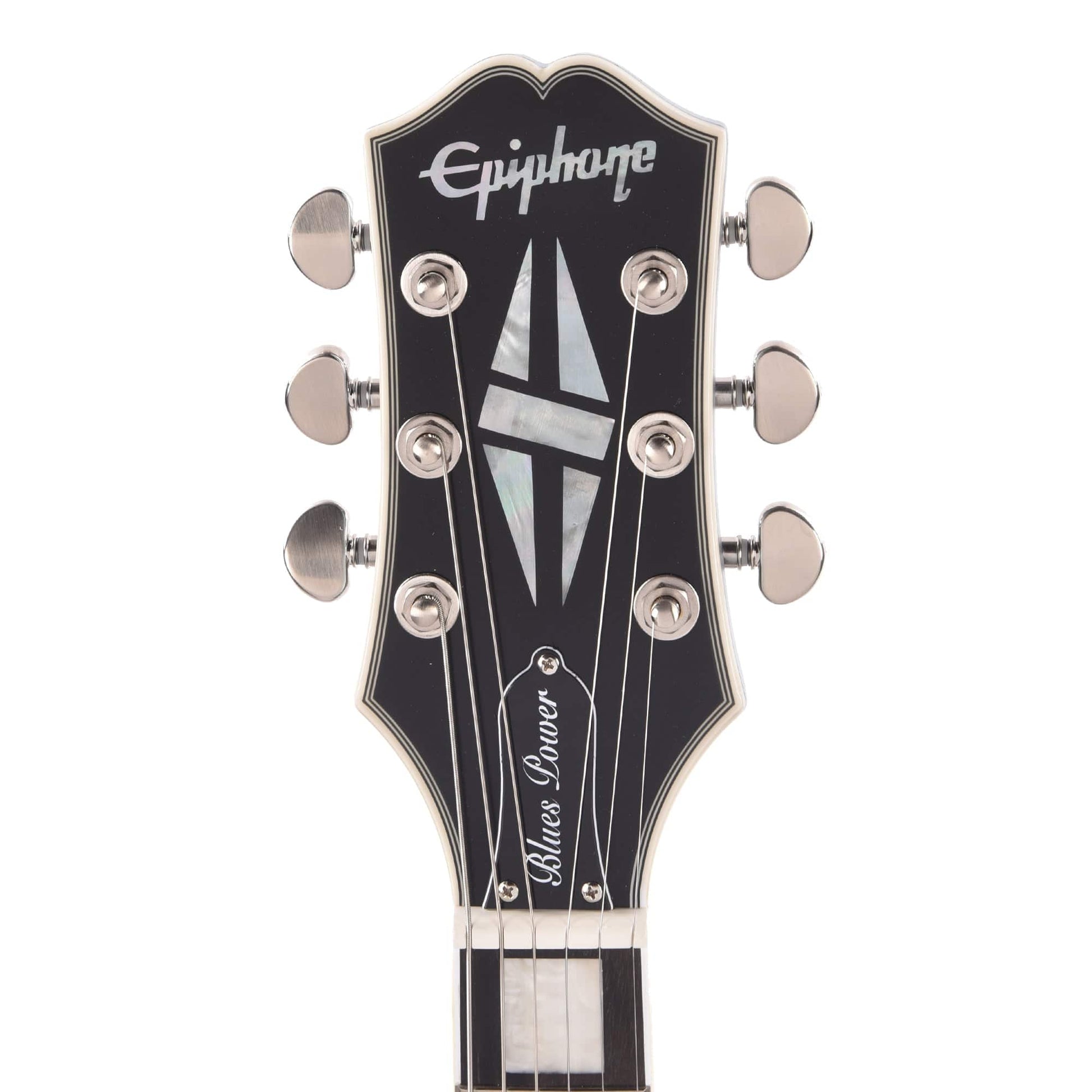 Epiphone Artist Jared James Nichols "Blues Power" Les Paul Custom Pelham Blue Electric Guitars / Solid Body