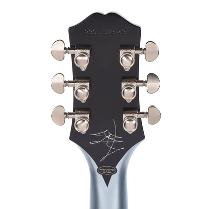Epiphone Artist Jared James Nichols "Blues Power" Les Paul Custom Pelham Blue Electric Guitars / Solid Body
