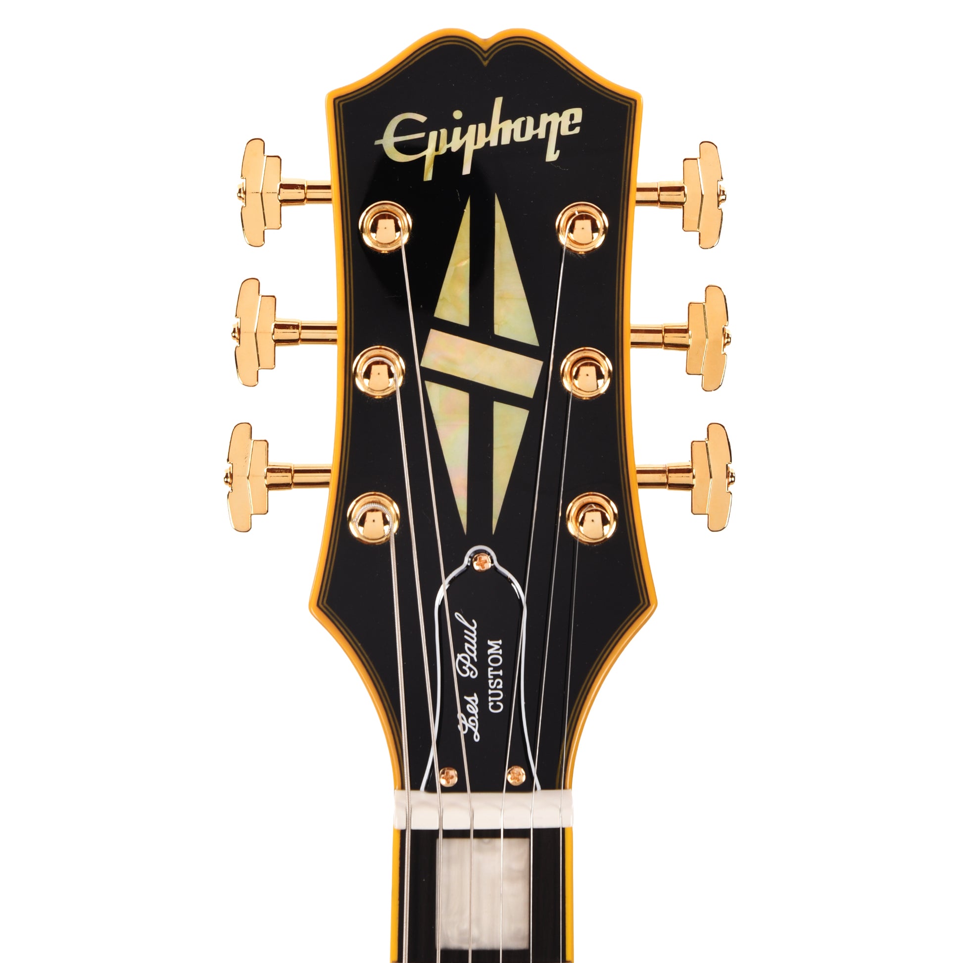 Epiphone Artist Joe Bonamassa ‘59 Les Paul Custom Antique Ebony w/Nerdville Hardshell Case Electric Guitars / Solid Body