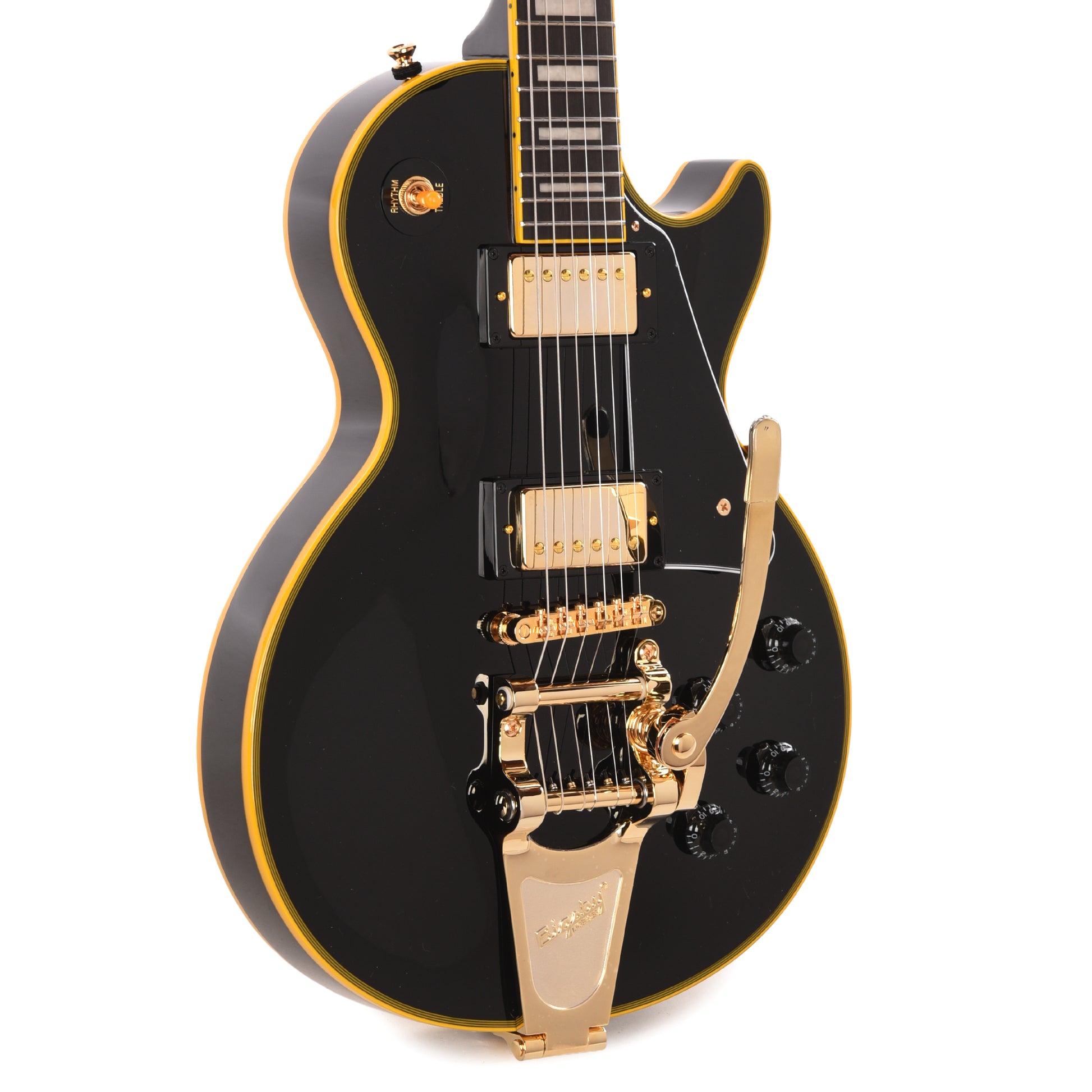 Epiphone Artist Joe Bonamassa ‘59 Les Paul Custom Antique Ebony w/Nerdville Hardshell Case Electric Guitars / Solid Body