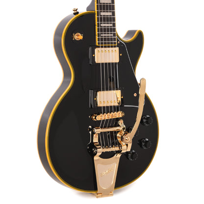 Epiphone Artist Joe Bonamassa ‘59 Les Paul Custom Antique Ebony w/Nerdville Hardshell Case Electric Guitars / Solid Body