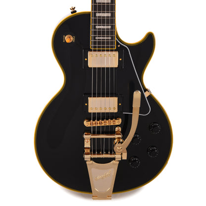 Epiphone Artist Joe Bonamassa ‘59 Les Paul Custom Antique Ebony w/Nerdville Hardshell Case Electric Guitars / Solid Body