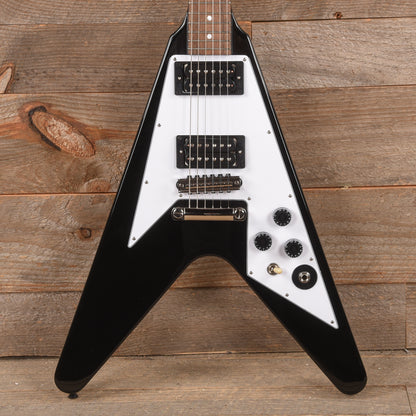 Epiphone Artist Kirk Hammett 1979 Flying V Ebony Electric Guitars / Solid Body