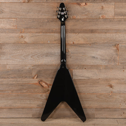 Epiphone Artist Kirk Hammett 1979 Flying V Ebony Electric Guitars / Solid Body