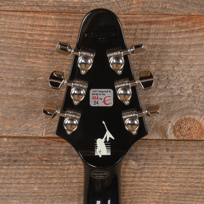 Epiphone Artist Kirk Hammett 1979 Flying V Ebony Electric Guitars / Solid Body