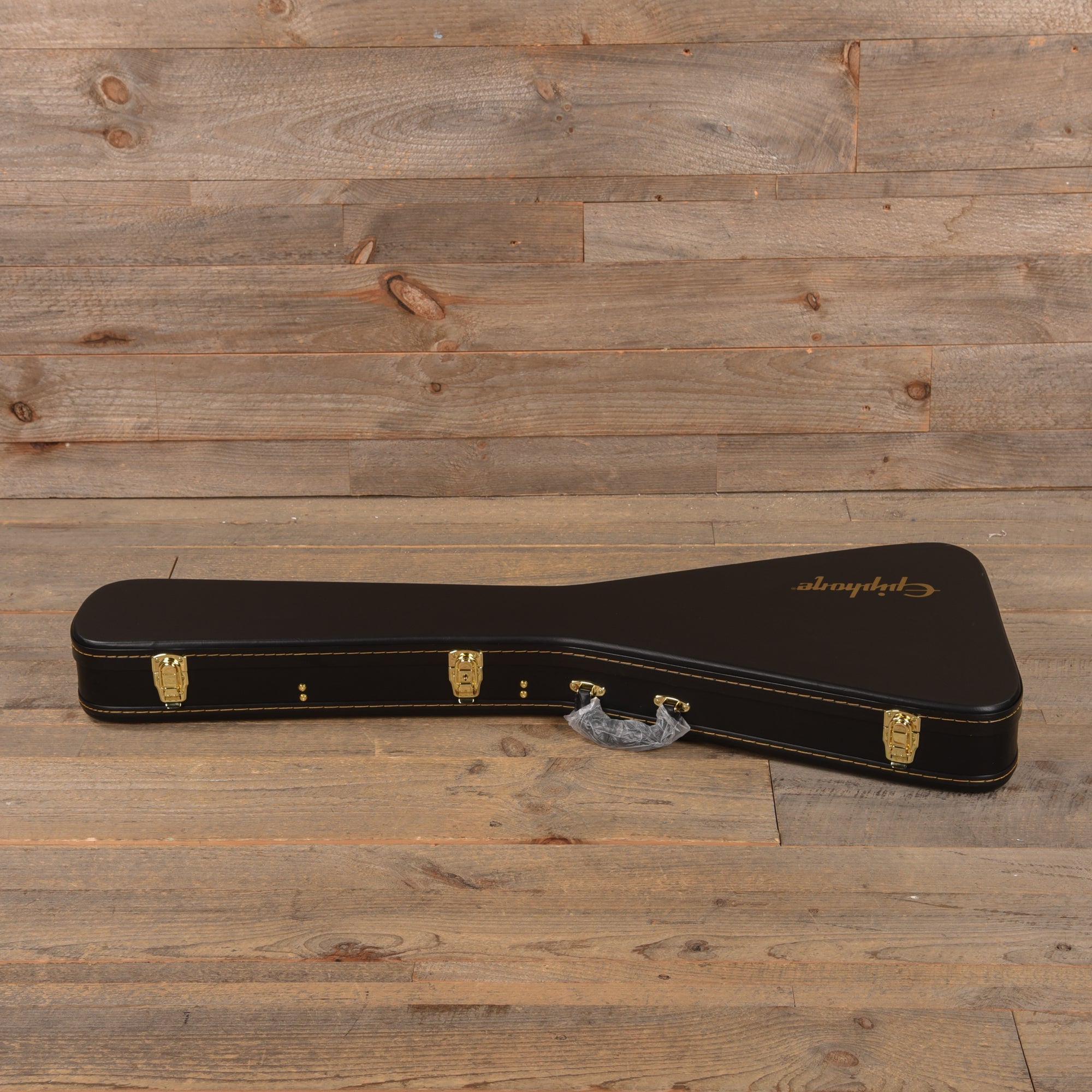 Epiphone Artist Kirk Hammett 1979 Flying V Ebony Electric Guitars / Solid Body