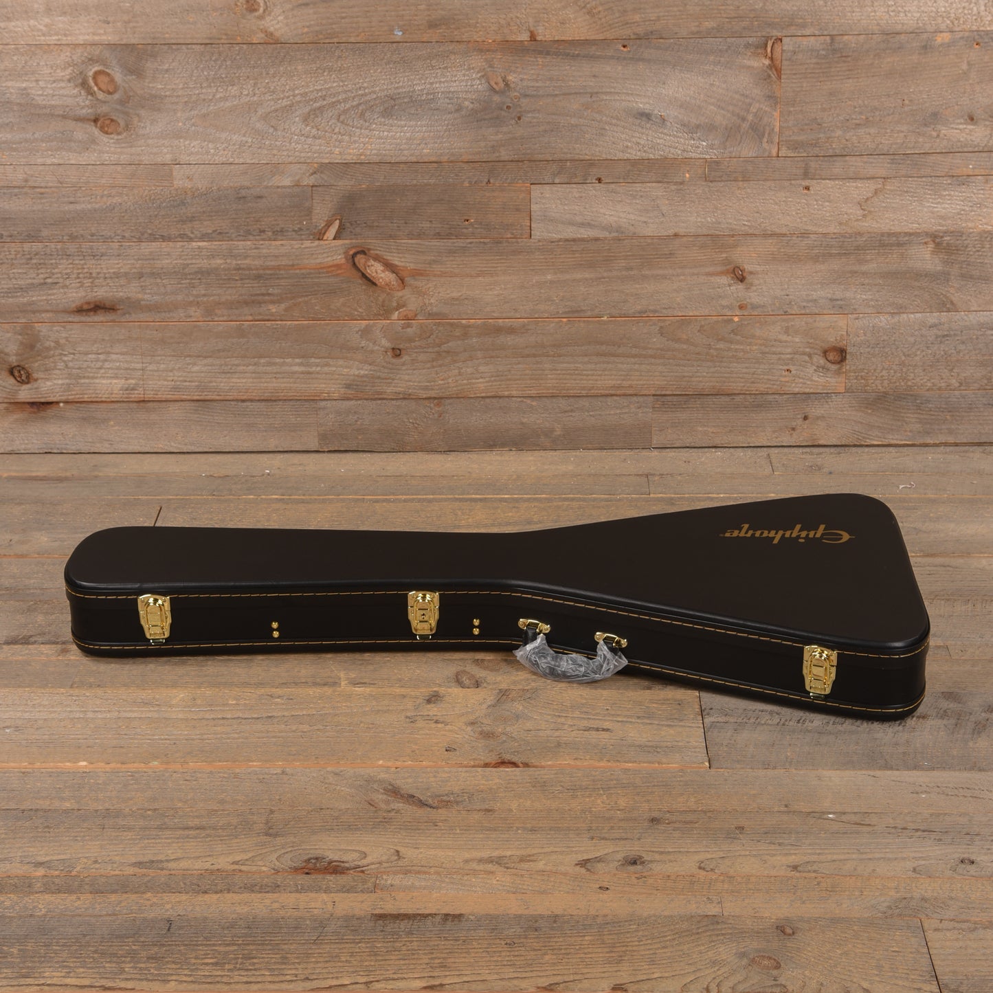 Epiphone Artist Kirk Hammett 1979 Flying V Ebony Electric Guitars / Solid Body