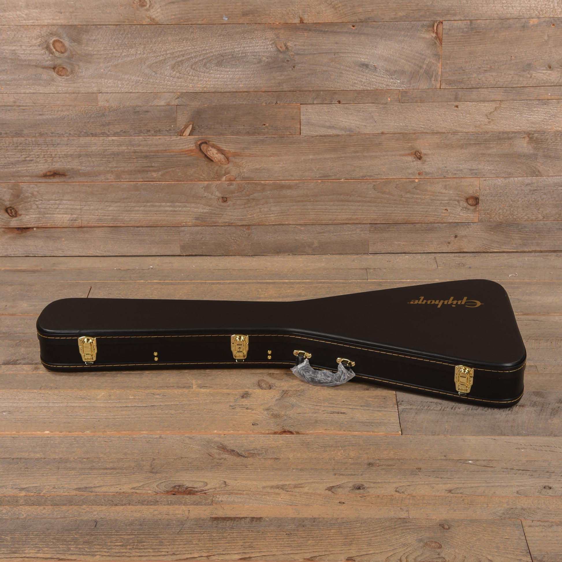 Epiphone Artist Kirk Hammett 1979 Flying V Ebony Electric Guitars / Solid Body