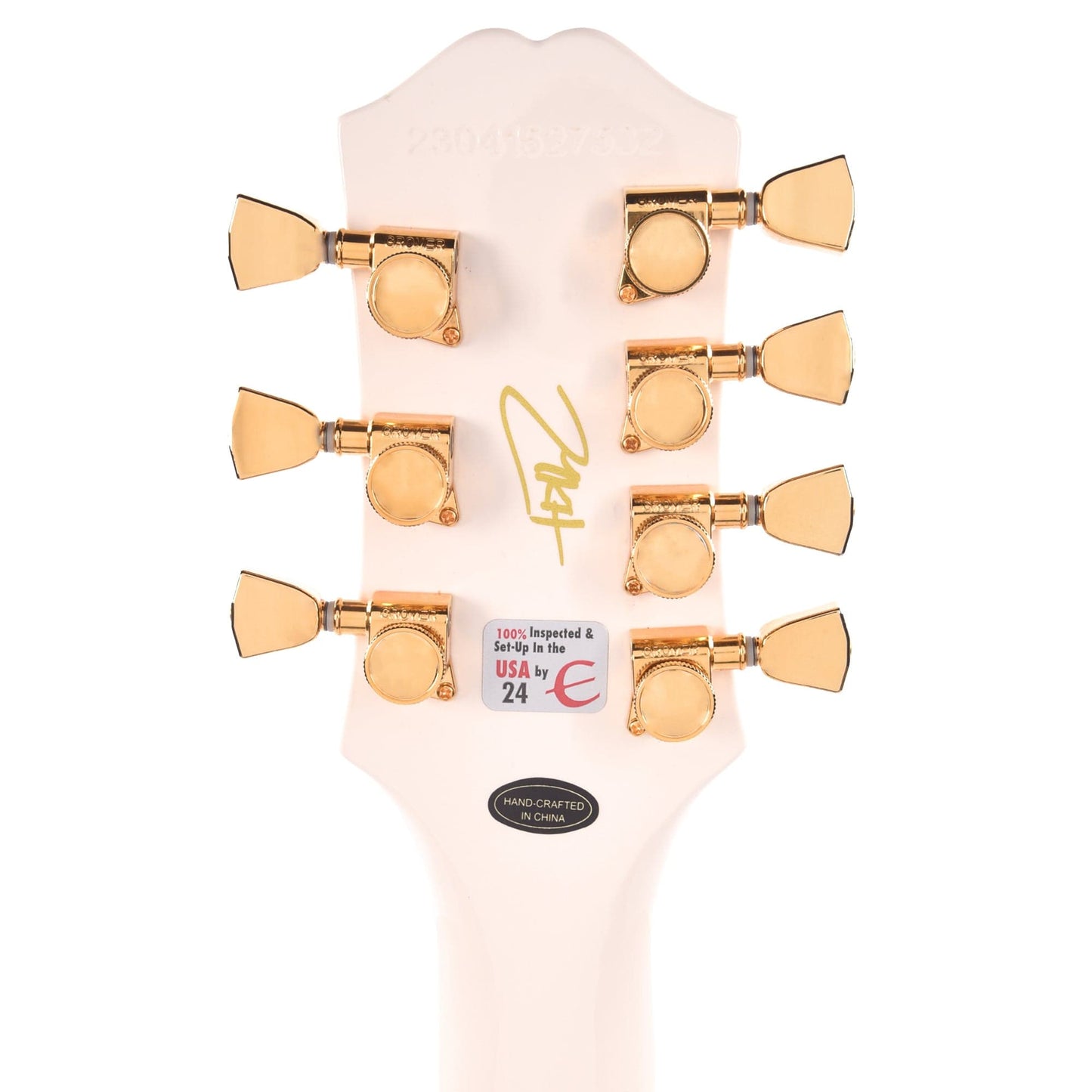 Epiphone Artist Matt Heafy Les Paul Custom Origins 7-String Bone White Electric Guitars / Solid Body