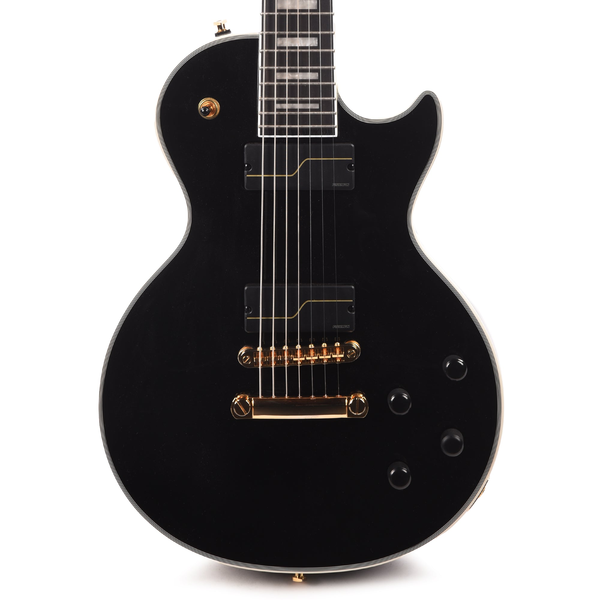 Epiphone Artist Matt Heafy Les Paul Custom Origins 7-String Ebony Electric Guitars / Solid Body