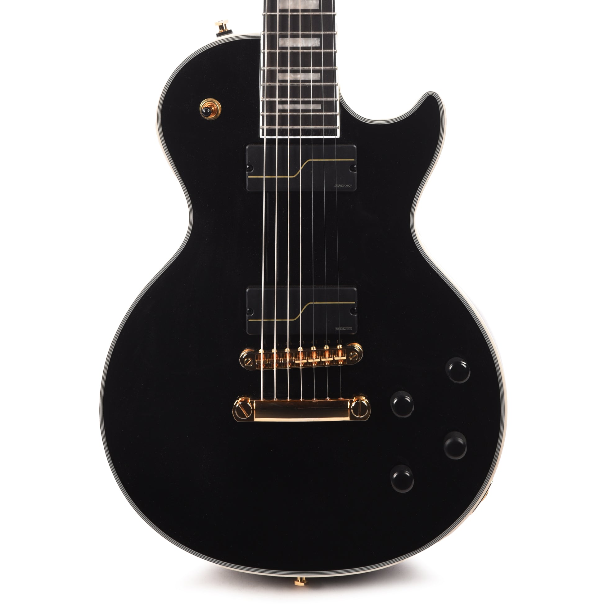 Epiphone Artist Matt Heafy Les Paul Custom Origins 7-String Ebony Electric Guitars / Solid Body