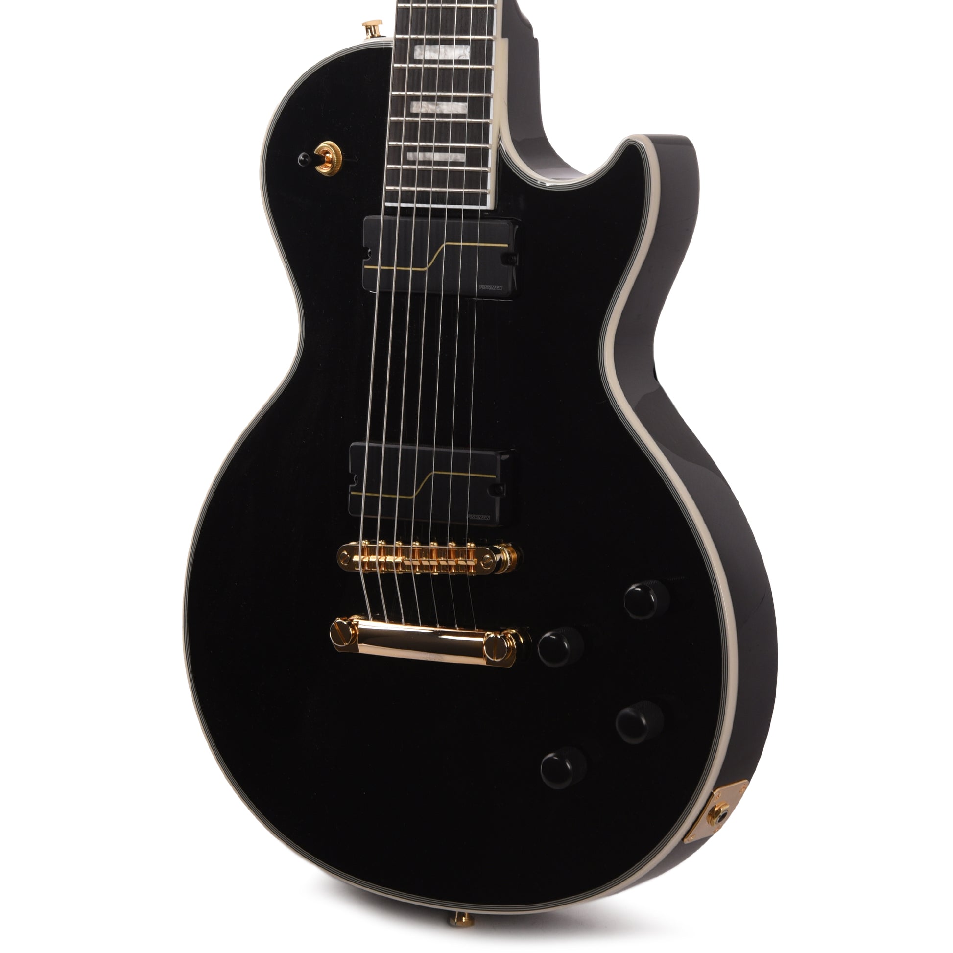 Epiphone Artist Matt Heafy Les Paul Custom Origins 7-String Ebony Electric Guitars / Solid Body