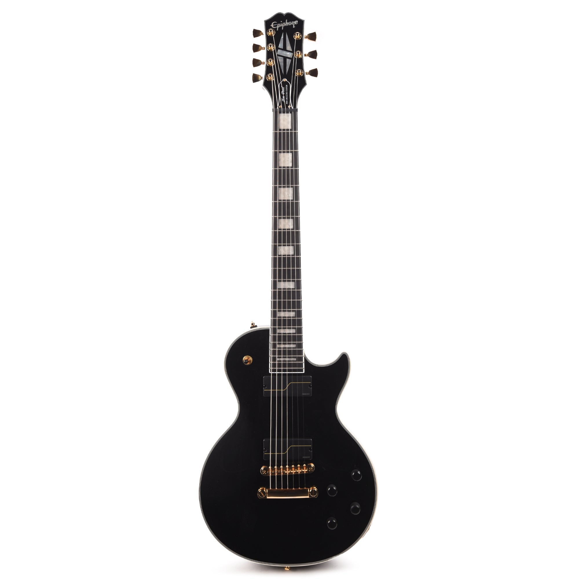 Epiphone Artist Matt Heafy Les Paul Custom Origins 7-String Ebony Electric Guitars / Solid Body