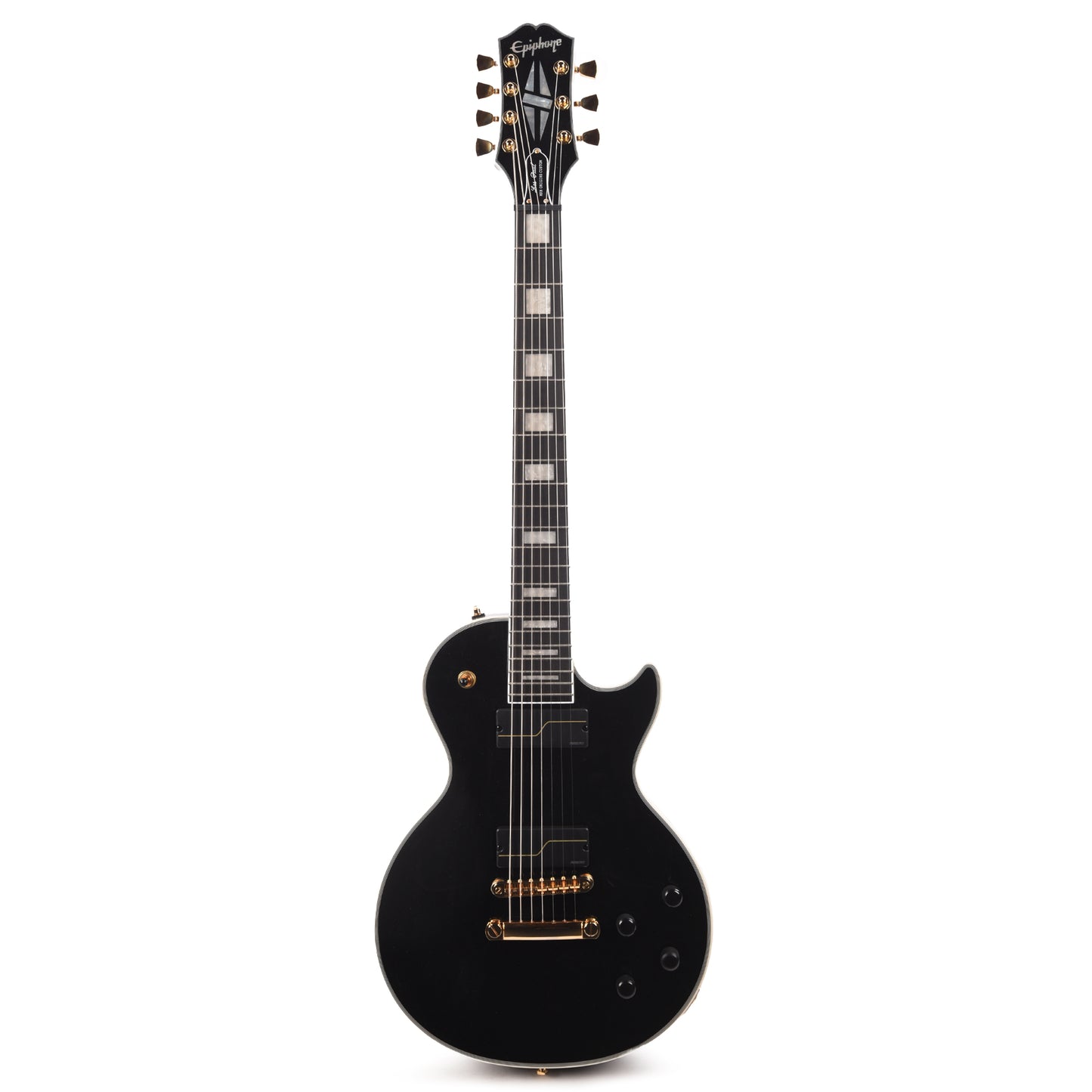 Epiphone Artist Matt Heafy Les Paul Custom Origins 7-String Ebony Electric Guitars / Solid Body