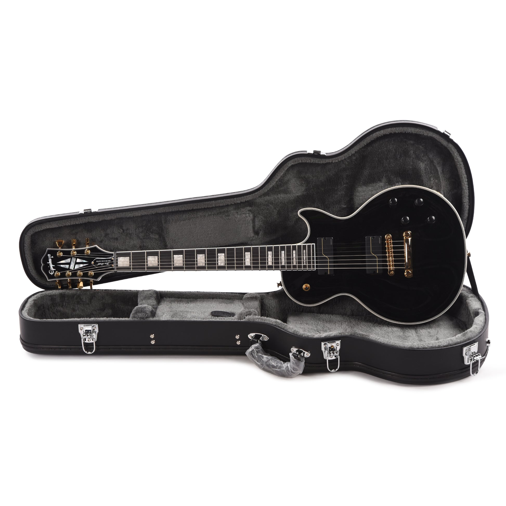 Epiphone Artist Matt Heafy Les Paul Custom Origins 7-String Ebony Electric Guitars / Solid Body