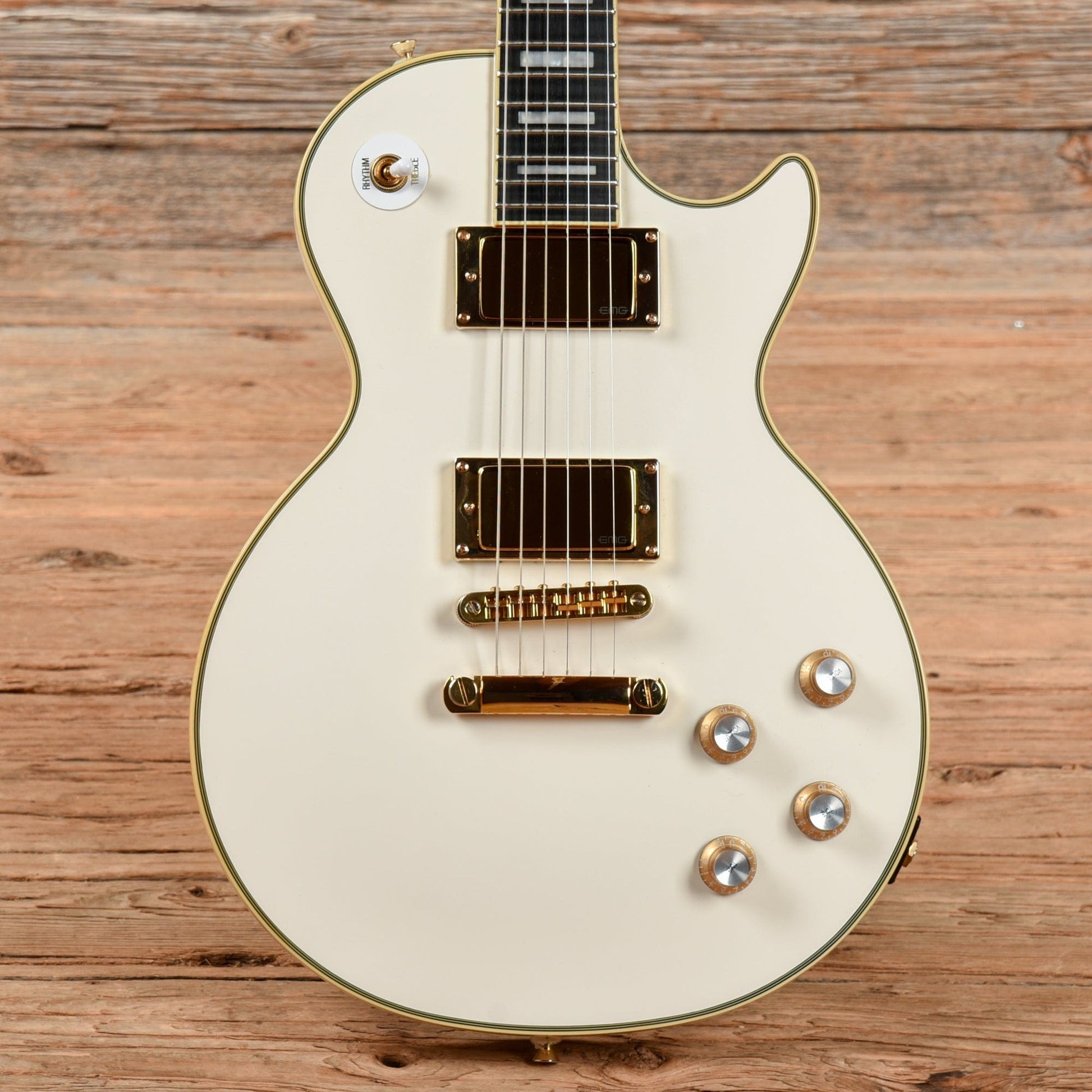 Epiphone Bjorn Gelotte Signature "Jotun" Les Paul Custom White 2017 Electric Guitars / Solid Body