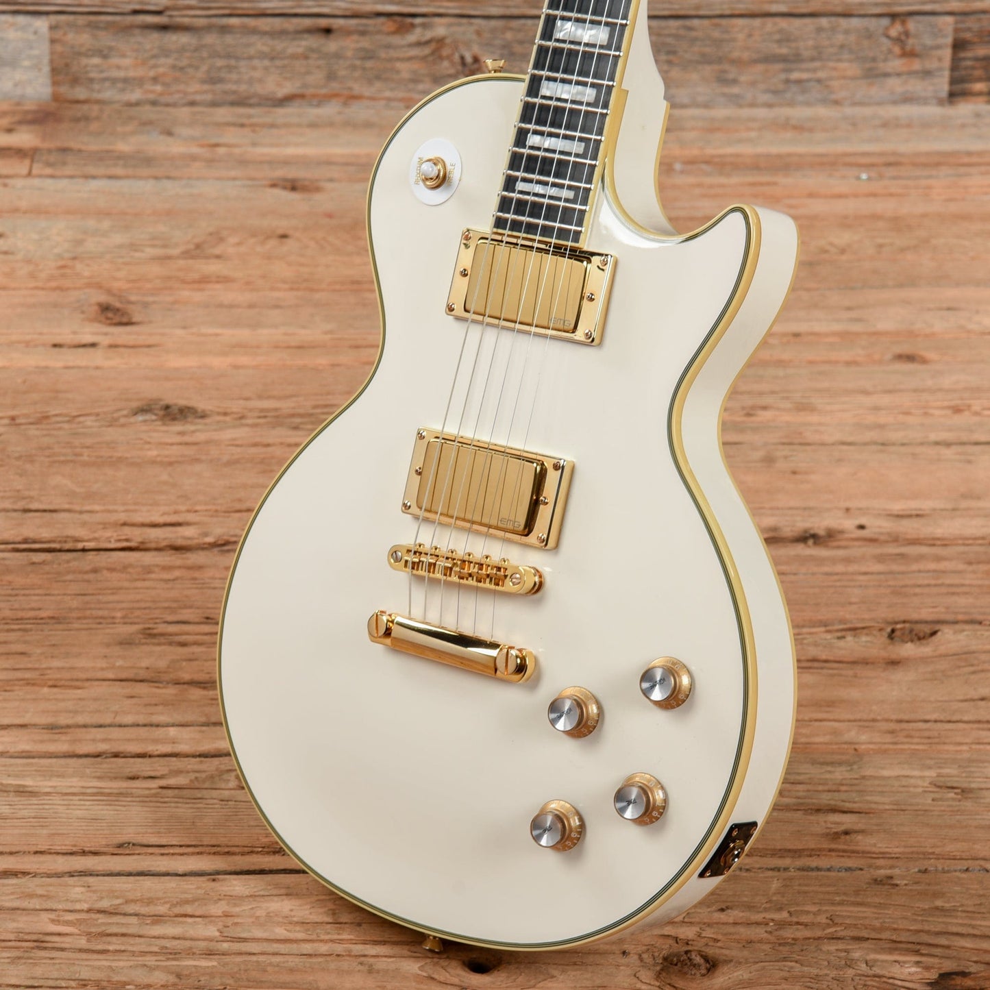 Epiphone Bjorn Gelotte Signature "Jotun" Les Paul Custom White 2017 Electric Guitars / Solid Body